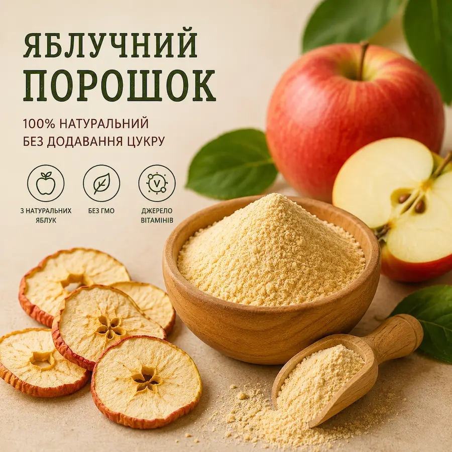 Яблучний порошок
